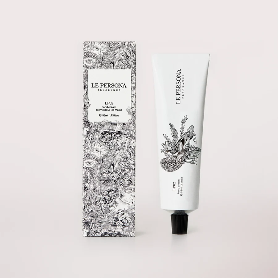 LE PERSONA LP02 Peacock Feather | hand cream 55ml - Image 3